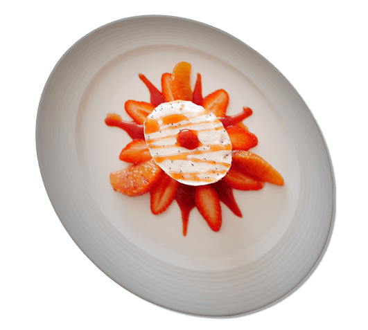 fraises assiette frederic simond traiteur